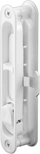 Prime-Line A 222 - Pestillo para puerta corrediza, color blanco (paquete individual)