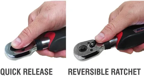 Miniatura 5 de ACDelco, ARM601-4, llave dinamométrica digital, 1/2 pulgadas (4 a 99 ft-lb)