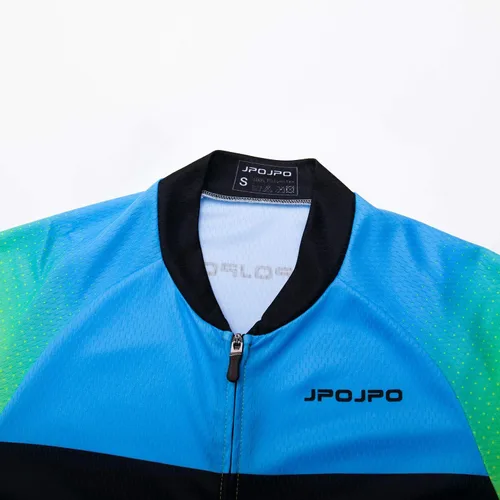 Miniatura 4 de Maillot de ciclismo de manga corta para mujer, ropa de bicicleta, chaqueta de bicicleta con bolsillos, transpirable