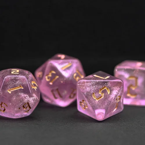 Miniatura 4 de Juego de 10 dados poliédricos DND (70 piezas) con 2 bolsas de cuero, juego de dados D&D para Calabozos y Dragones, juegos de mesa RPG