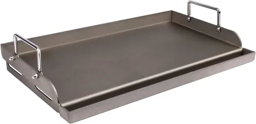 Miniatura 16 de Uniflasy Plancha Parrilla Reversible de Hierro Fundido para Estufa 16 7/8" Sartén Plancha Plana, Placa de Plancha Parrilla de Hierro Fundido