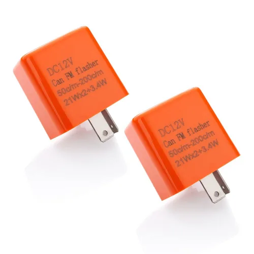Miniatura 9 de Relé electrónico intermitente LED de velocidad de 12 V ajustable de 2 pines para señal de giro de motocicleta, reemplazo directo, relé universal