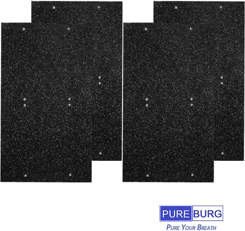 Miniatura 5 de PUREBURG WPT60 Juego de filtros de repuesto – 2 filtros HEPA + 4 prefiltros de carbón activado compatibles con Whirlpool WPT60 (P/B) Whispure torre