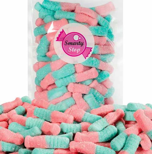 Miniatura 2 de Smarty Stop Sour Cola Bottle Gummy Candy (1 libra (paquete de 1), goma de mascar grande