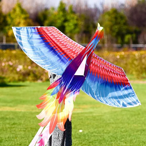 Miniatura 3 de Mint’s Colorful Life Large Kite for Kids and Adults, Easy to Fly Single Line Beach Kites, Comes with 300ft String Handle