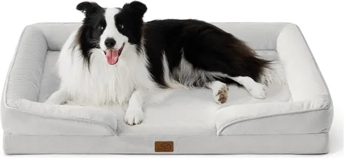 Miniatura 70 de Bedsure Cama ortopédica XL para perros extragrandes, cama lavable para perros y gatos, impermeable, cómodo sofá para perros con funda extraíble