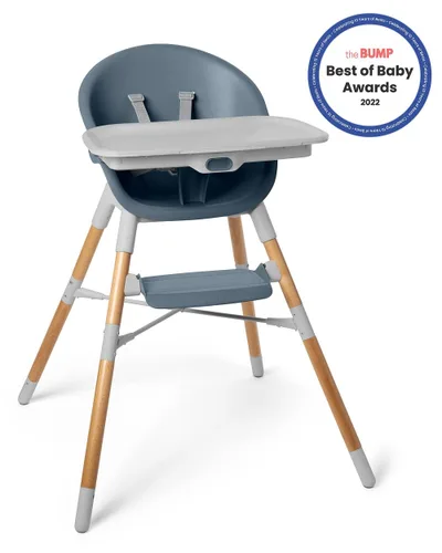 Miniatura 14 de Skip Hop Silla alta para bebés 4 en 1 convertible, EON, azul pizarra
