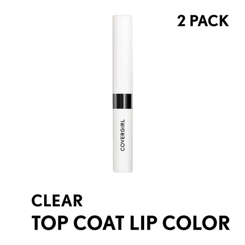 Miniatura 2 de COVERGIRL Outlast - Color labial hidratante para todo el día, capa superior transparente, paquete de 2