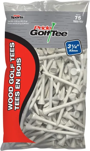 Miniatura 12 de Pride Golf Tee, 3-1/4 pulgadas Deluxe Tee, 75