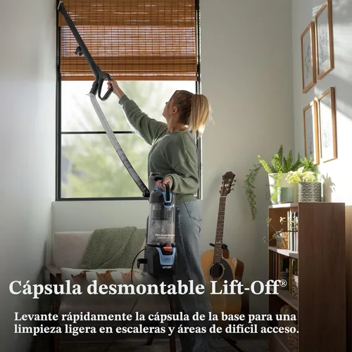 Miniatura 2 de Bissell Borrador de pelo de mascotas con potente succión, HEPA, rollo de cepillo sin enredos, 39883