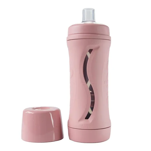 Miniatura 12 de Subo Baby Food Bottle Alimentador automático para bebés sin ensuciar Diseño libre de apretar para purés, batidos, yogur, avena o líquidos Musk
