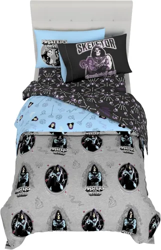 Miniatura 124 de Franco - Juego de ropa de cama para niños, edredón y sábanas supersuaves con funda de almohada, 5 piezas, tamaño individual, Jurassic World, 6A1348