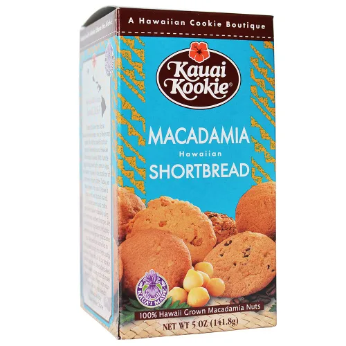 Kauai Kookie - Pan de mantequilla de nuez de macadamia clásico 4.5 onzas