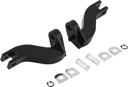TCT-MOTORPARTS Kit de montaje de clavija de pie trasero de 0.394 in para Harley Road King FLHR 1995-2025; Ultra Limited FLHTK CVO Limited FLHTKSE