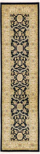 Miniatura 3 de Unique Loom Edinburgh Collection - Alfombra clásica oriental tradicional francesa con diseño floral inspirado en el campo