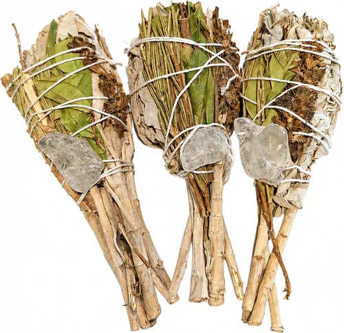 Miniatura 7 de Ancient VEDA - Paquete de 3 barras para limpieza de casa, meditación, yoga, limpieza de energía negativa y manchas con guía de inicio Paquetes