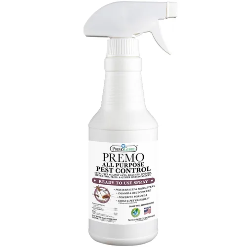 Premo Guard - Spray multiusos para control de plagas – 32 onzas – para el hogar y la cocina – insectos, cucarachas, pulgas, moscas, hormigas, arañas