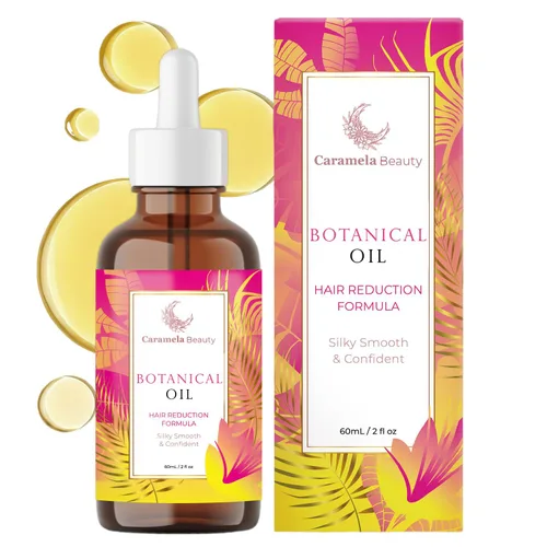 Aceite de Cyperus Rotundus Natural Caramela Beauty - 60ml de Aceite Natural de Cyperus Rotundus para Depilación, Hidratante y Calmante, Aceite de