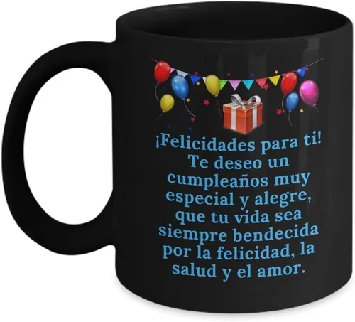 Miniatura 4 de Taza de regalo de cumpleaños Feliz Cumple regalos Sorpresa para novio oh novia Feliz cumpleaños decoraciones para hermano hermana