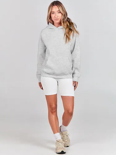 Miniatura 103 de ANRABESS - Sudaderas con capucha para mujer, sobre talla, de vellón de manga larga, modelo de 2024, para otoño