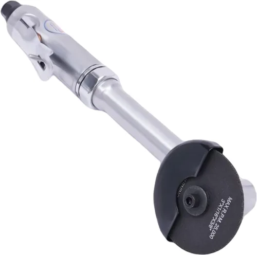 Miniatura 9 de Amoladora angular neumática, herramienta de corte neumática de 18000RPM 90PSI, máquina de corte de 3 "/75 mm con mango largo para pulido, corte
