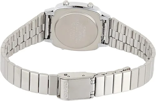 Miniatura 2 de Casio LA-670WA-4 - Reloj digital para mujer con pulsera de metal