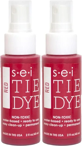 Miniatura 49 de S.E.I. Botella de spray de teñido anudado de caléndula: 2 oz. Spray de tinte de tela no tóxico, tinte permanente para ropa DIY, One Step