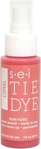Miniatura 31 de S.E.I. Botella de spray de teñido anudado de caléndula: 2 oz. Spray de tinte de tela no tóxico, tinte permanente para ropa DIY, One Step