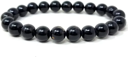Pulseras de piedras preciosas para mujeres y hombres, pulsera de cristal curativo para meditación, reiki y yoga, pulsera con cuentas de piedras de