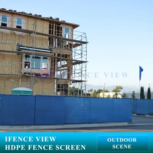 Miniatura 8 de Ifenceview - Paneles de malla para valla de privacidad, 8 x 3 pies a 8 x 50 pies, color azul, para construcción, patio, entrada, jardín, pérgola