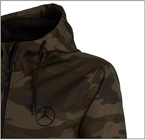 Miniatura 2 de Mercedes Benz Camo - Cortavientos unisex resistente al agua