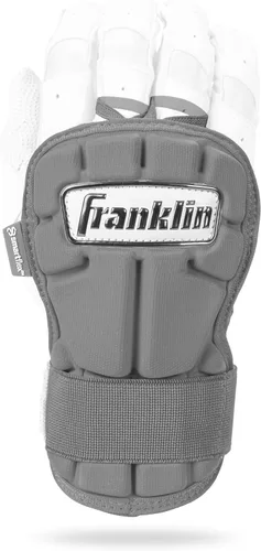 Miniatura 10 de Franklin Sports Guantes Protectores de Mano y Muñeca para Béisbol - Serie PRT LG, Protector para Adultos para Batear - Escudo Protector para Real