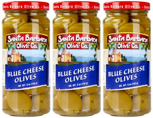 Miniatura 13 de Aceitunas Rellenas de Queso Feta Santa Barbara 10 oz, Paquete de 2