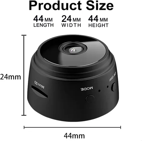 Miniatura 6 de Cámaras ocultas - Cámara de niñera -WiFi inalámbrica -1080P HD cámara de seguridad - Mejor mini - Cámaras de coche para cámara de vigilancia