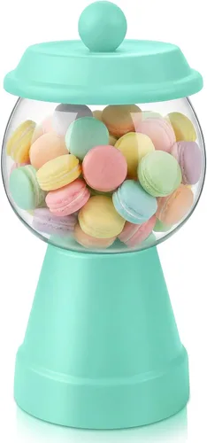 Miniatura 8 de Thyle Tarro de plástico para dulces de 27 onzas con tapa, tarro de caramelo de cerámica, contenedor de almacenamiento de alimentos para Pascua