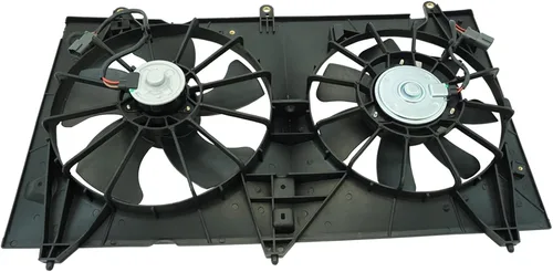 Miniatura 92 de TRQ Conjunto de ventilador de refrigeración dual del radiador compatible con Toyota Highlander 2008-2013 TO3115155