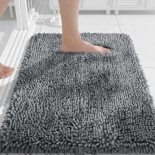 Miniatura 29 de Yimobra - Alfombra grande para baño antideslizante de 36x24 pulgadas, extra gruesa y suave, absorbente de felpilla, alfombras de baño lavables a