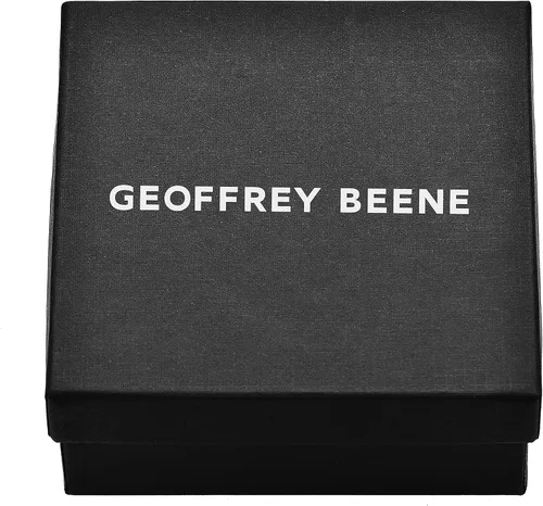 Miniatura 6 de Geoffrey Beene Mens Stainless Steel Double Franco Chain Bracelet with Extension
