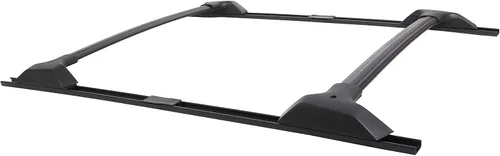 Miniatura 8 de ECOTRIC - Barras transversales de techo, de aluminio, estilo de fábrica, paquete de rieles laterales para Chevy Chevrolet Traverse 2009-2017