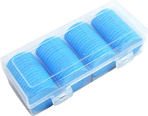 Miniatura 3 de Smartdealspro 64 unidades de 1.260 in/1.26 pulgadas de plástico opaco para contadores de aprendizaje, mini fichas de juego de fichas de póquer