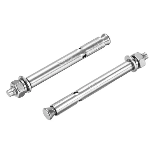 Miniatura 14 de 5 piezas de pernos de expansión de acero inoxidable 304 M6 x 1.969 in 304, tornillo de expansión hexagonal externo, anclaje de manguera, cubierta