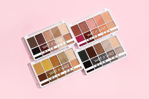 Miniatura 7 de wet n wild Paleta de maquillaje de sombra de ojos Color Icon de 10 colores, Marrón Despertando Desnudo, De larga duración, Brillante, Metálico