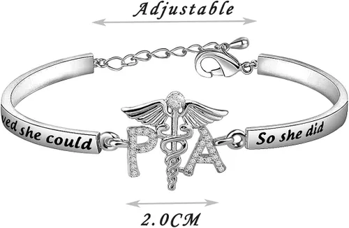 Miniatura 2 de CHOORO - Pulsera para asistente de graduación para médicos, regalo de graduación