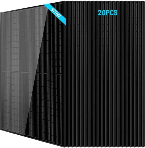 Miniatura 9 de SUNGOLDPOWER 8 piezas de paneles solares monocristalinos de 370 W, celda solar de grado A, impermeable IP68, panel solar de alta eficiencia