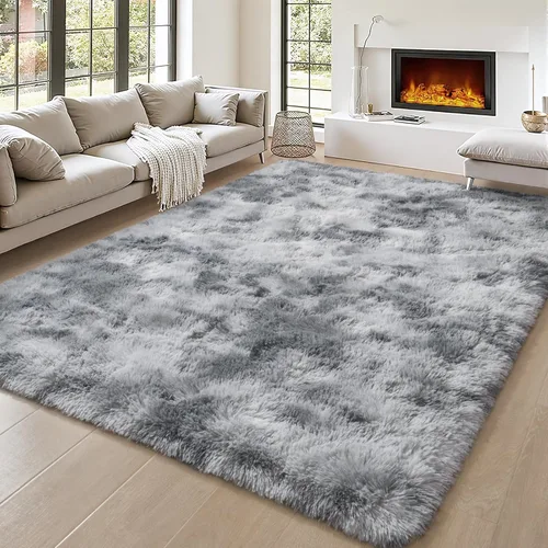 Miniatura 24 de BENRON Alfombras de pasillo esponjosas de 2 x 4 pies, suaves y largas para dormitorio, pasillo, entrada, cocina, alfombra lavable para decoración