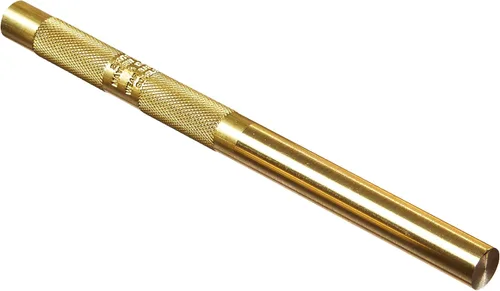 Miniatura 4 de Mayhew Pro 25076 punzón botador de latón moleteado de 1/2 pulgadas