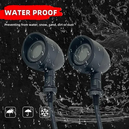 Miniatura 5 de FATECIM 2 luces traseras LED para motocicleta, intermitentes, luces de freno con visera, luces traseras de motocicleta, intermitentes traseros