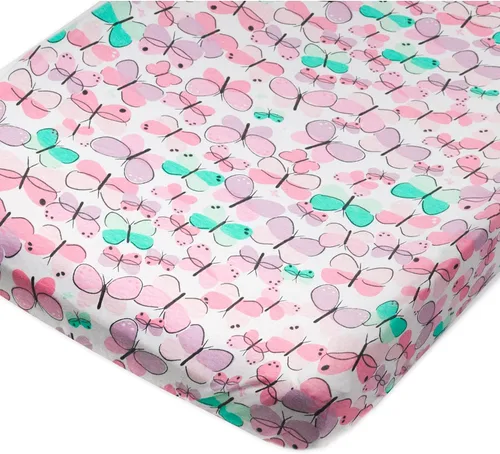 Miniatura 15 de HonestBaby Paquete de 2 sábanas bajeras para cuna Paquete de 2 - Azul claro