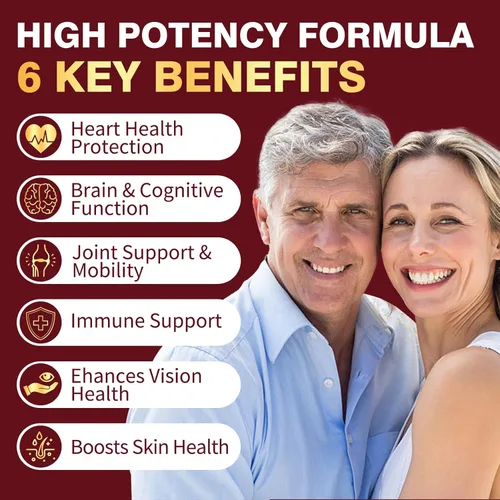 Miniatura 4 de Aceite de krill de 1200 mg, suplemento omega 3 de aceite de krill antártico con EPA, DHA, astaxantina y fosfolípidos para la salud del corazón