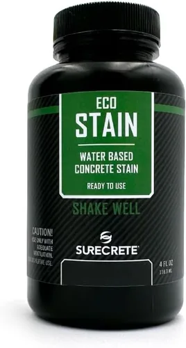 Miniatura 5 de Surecrete Eco Stain - Tinte a base de agua para hormigón, probador de 4 onzas, peltre